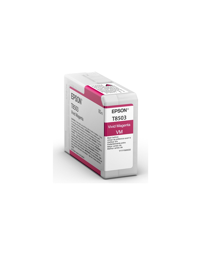 Singlepack Photo Vivid MAGENTA cartridge, T850300 główny