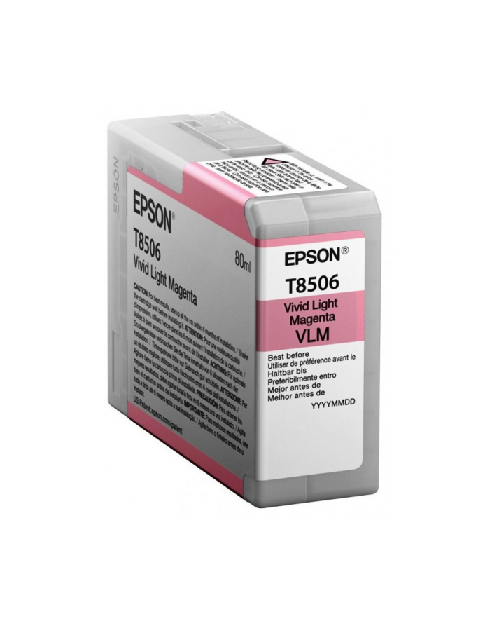 Singlepack Photo Vivid Light Magenta cartridge, T850600 główny