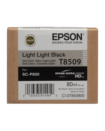 Singlepack Photo Light Light Black cartridge, T850900