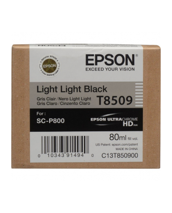 Singlepack Photo Light Light Black cartridge, T850900 nr 2