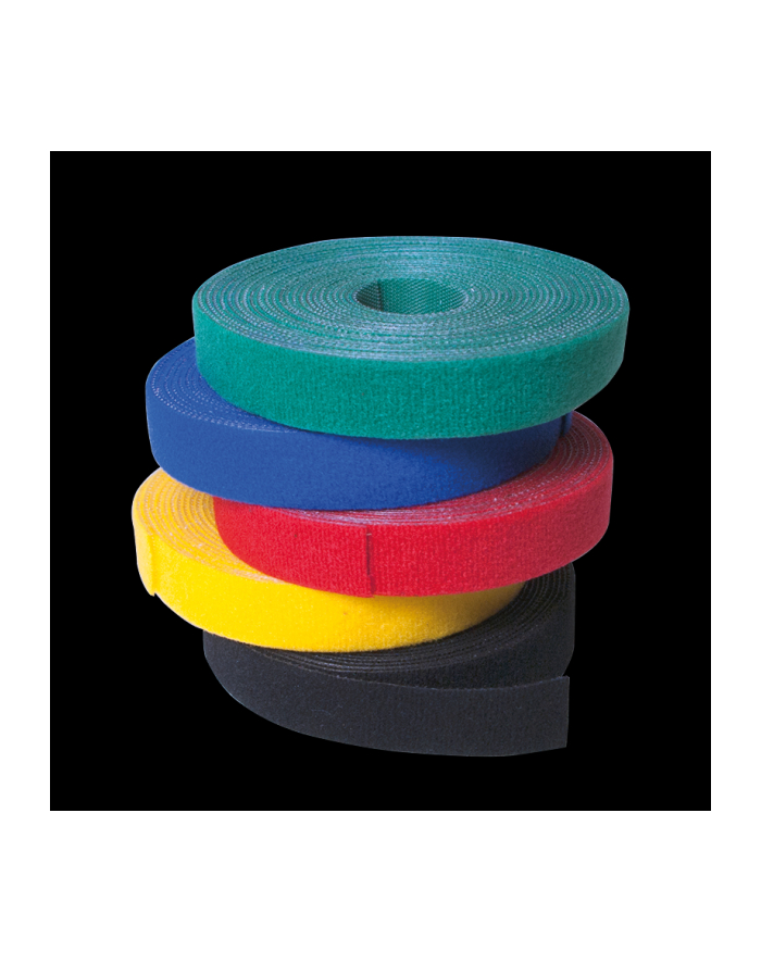 Organizer kabli, taśma 4m, rolka KAB0052 czerwona LogiLink główny