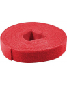 Organizer kabli, taśma 4m, rolka KAB0052 czerwona LogiLink - nr 34