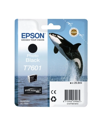 T7601 Ink Cartridge Photo Black UltraChrome HD