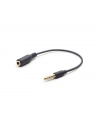 Kabel stereo minijack->minijack M/F zamienione piny dla Apple/Samsung, Nokia 17.5CM Gembird - nr 1