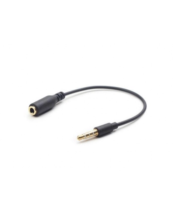 Kabel stereo minijack->minijack M/F zamienione piny dla Apple/Samsung, Nokia 17.5CM Gembird nr 2