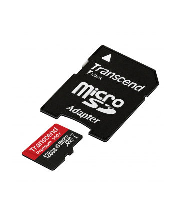 Karta pamięci Transcend microSDXC 128GB Class 10, UHS1 + Adapter