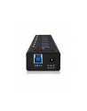 RaidSonic Icy Box 10 x Port USB 3.0 Hub z portem ładowania USB, Czarny - nr 32