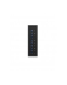 RaidSonic Icy Box 10 x Port USB 3.0 Hub z portem ładowania USB, Czarny - nr 34