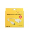 Delock Adapter Displayport 1.2 męski > DVI żeński 4K aktywne biały - nr 11