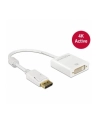 Delock Adapter Displayport 1.2 męski > DVI żeński 4K aktywne biały - nr 12