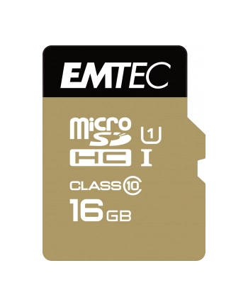 Emtec karta pamięci microSDHC 16GB Class 10 Gold+ (85MB/s, 21MB/s) nr 2