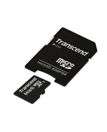 Karta pamięci Transcend microSDXC 64GB Class 10, UHS1 + Adapter (SD 3.0) nr 2