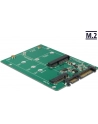Delock 22-pinowy konwerter SATA -> 1 x M.2 NGFF + 1 x mSATA - nr 26