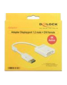 Delock Adapter Displayport 1.2 męski > DVI żeński 4K aktywne biały - nr 18