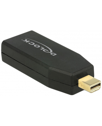 Delock Adapter mini Displayport 1.2 męski > HDMI żeński 4K aktywne czarny