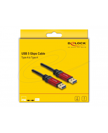 Delock Kabel USB 3.0 AM/AM 3 m nr 2