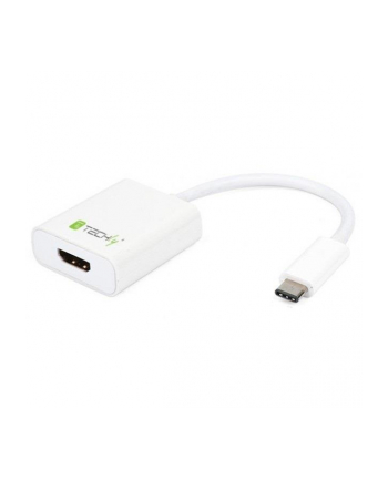 Techly Adapter USB-C 3.1 na HDMI M/Ż, biały