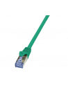 LOGILINK Patchcord Cat.6A 10G S/FTP PIMF PrimeLine 0,5m zielony - nr 4