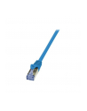 LOGILINK Patchcord Cat.6A 10G S/FTP PIMF PrimeLine 1m niebieski - nr 10