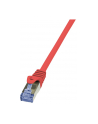 LOGILINK Patchcord Cat.6A 10G S/FTP PIMF PrimeLine 2m czerwony - nr 4