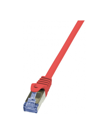 LOGILINK Patchcord Cat.6A 10G S/FTP PIMF PrimeLine 2m czerwony