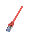 LOGILINK Patchcord Cat.6A 10G S/FTP PIMF PrimeLine 5m czerwony - nr 7