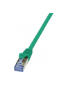 LOGILINK Patchcord Cat.6A 10G S/FTP PIMF PrimeLine 10m zielony - nr 13