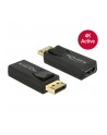 Delock Adapter Displayport 1.2 męski > HDMI żeński 4K aktywne czarny - nr 17