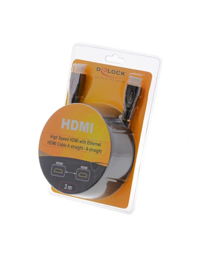Delock Kabel High Speed HDMI with Ethernet HDMI (AM) > HDMI (AM) 3m Premium główny
