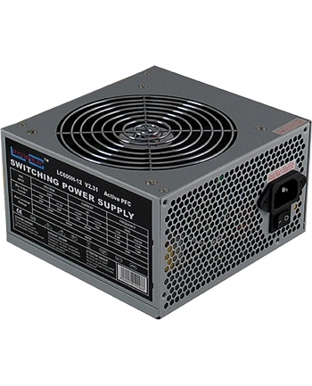 LC POWER Zasilacz LC-POWER OFFICE 600W ATX 120mm aPFC brak k. zas.