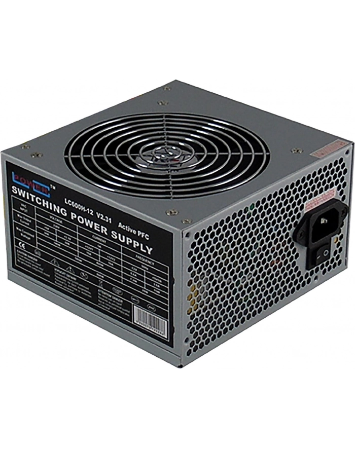 LC POWER Zasilacz LC-POWER OFFICE 600W ATX 120mm aPFC brak k. zas. główny