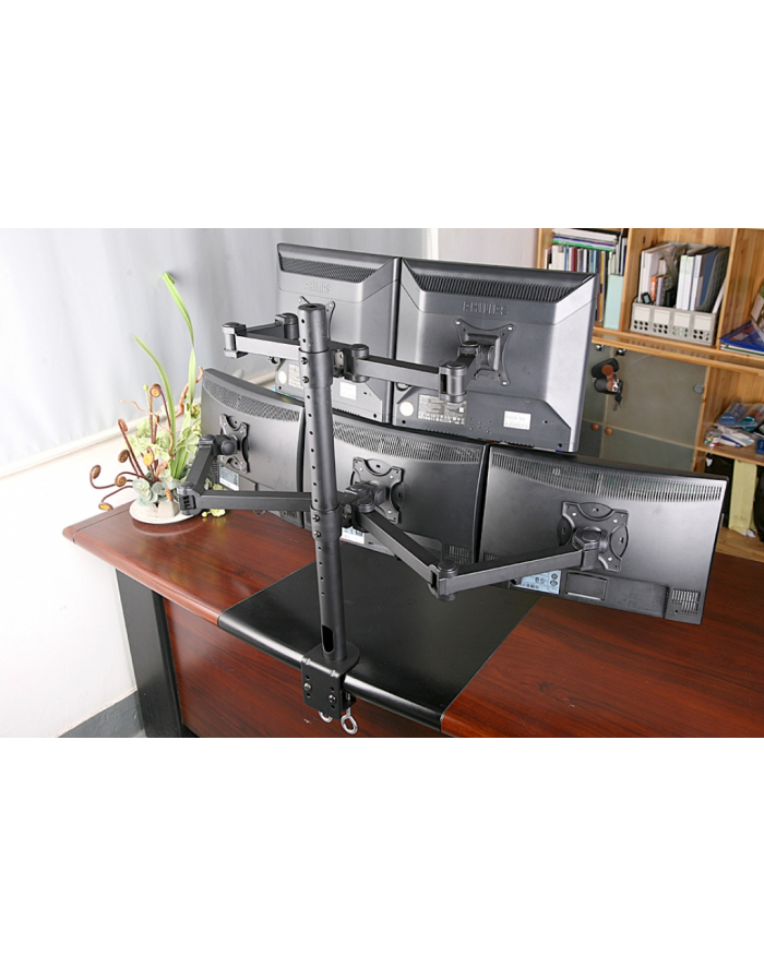 ART UCHWYT DO 5 MONITORÓW LED/LCD 13-20'' L-05 główny