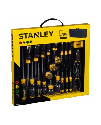 ZESTAW WKRĘTAKÓW 39szt STANLEY nr 1