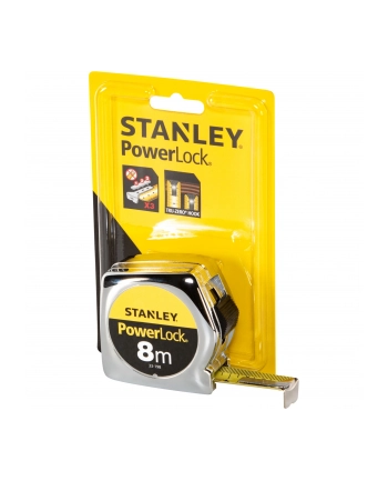 MIARA   8m x 25mm POWERLOCK TWORZYWO STANLEY nr 1