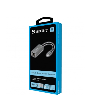 Sandberg Konwerter USB-C - RJ45 nr 2