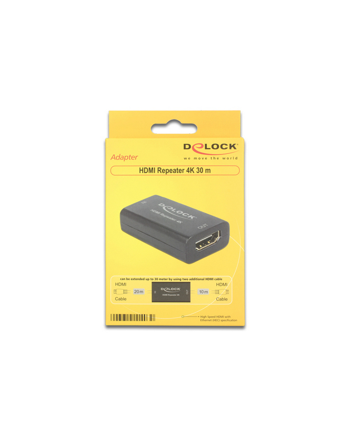 Reapeter HDMI 4K Delock główny