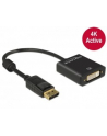 Delock Adapter Displayport 1.2 męski > DVI żeński 4K aktywne czarny - nr 10