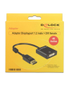 Delock Adapter Displayport 1.2 męski > DVI żeński 4K aktywne czarny - nr 23