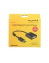 Delock Adapter Displayport 1.2 męski > DVI żeński 4K aktywne czarny - nr 9