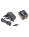 EnerGenie (by Gembird) Gembird adapter/konwerter AUDIO Toslink - > Analog RCA - nr 20