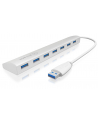 RaidSonic Icy Box 7x Port USB 3.0 Hub, Srebny - nr 17