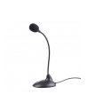 Gembird mikrofon na podstawce MIC-205 elastyczny pałąk, czarny - nr 37