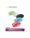 ESPERANZA EM126EW Bezprzewodowa Mysz Optyczna USB|NANO Odbiornik 2,4 GHz|URANUS - nr 3