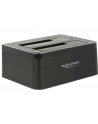 Delock Podwójna stacja dokująca SATA HDD > USB 3.0 z funkcją klonowania - nr 43