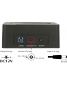 Delock Podwójna stacja dokująca SATA HDD > USB 3.0 z funkcją klonowania - nr 53
