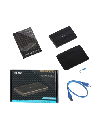 iTec i-tec MYSAFE Advance 2,5'' USB 3.0 - Obudowa na przenośny dysk twardy nr 1