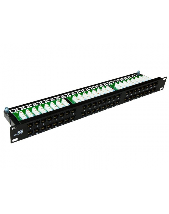 A-LAN ALANTEC Patch panel UTP 48 portów LSA kat.5e  1U główny