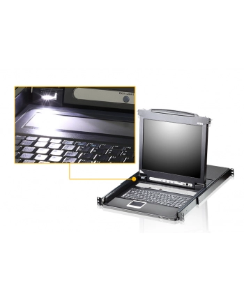 Aten CL5708M 8-Port Slideaway LCD KVMP Switch US nr 1
