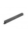 Power Walker Lanberg organizer kabli 1U z zaślepką do szaf 19'' czarny - nr 5