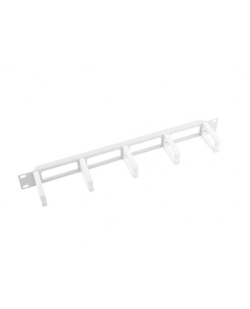 Power Walker Lanberg organizer kabli 1U z zaślepką do szaf 19'' szary nr 2